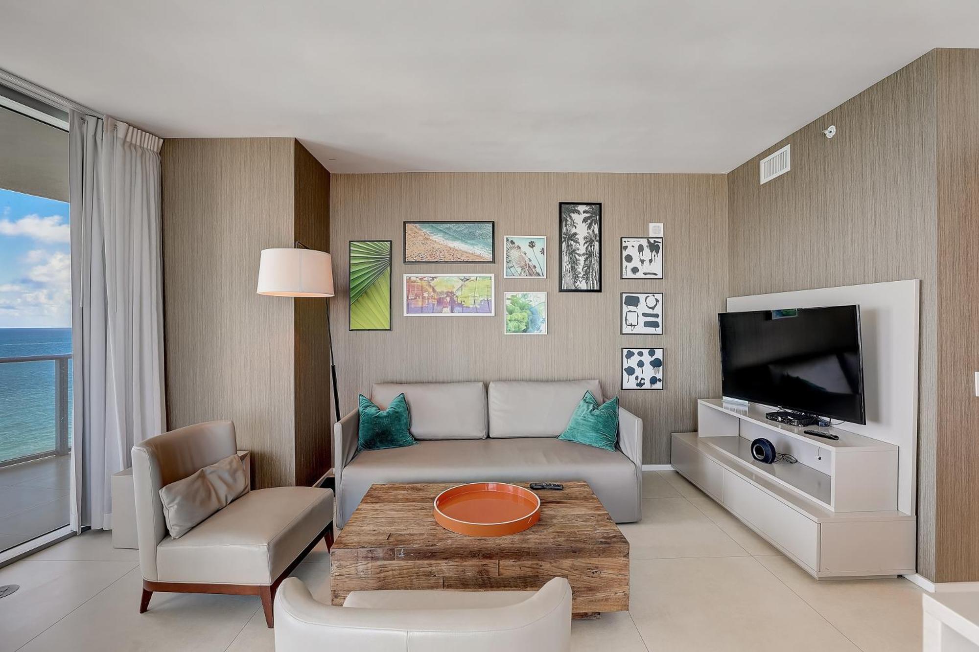 1502 - Stunning Ocean View At The Beach Leilighet Hollywood Eksteriør bilde