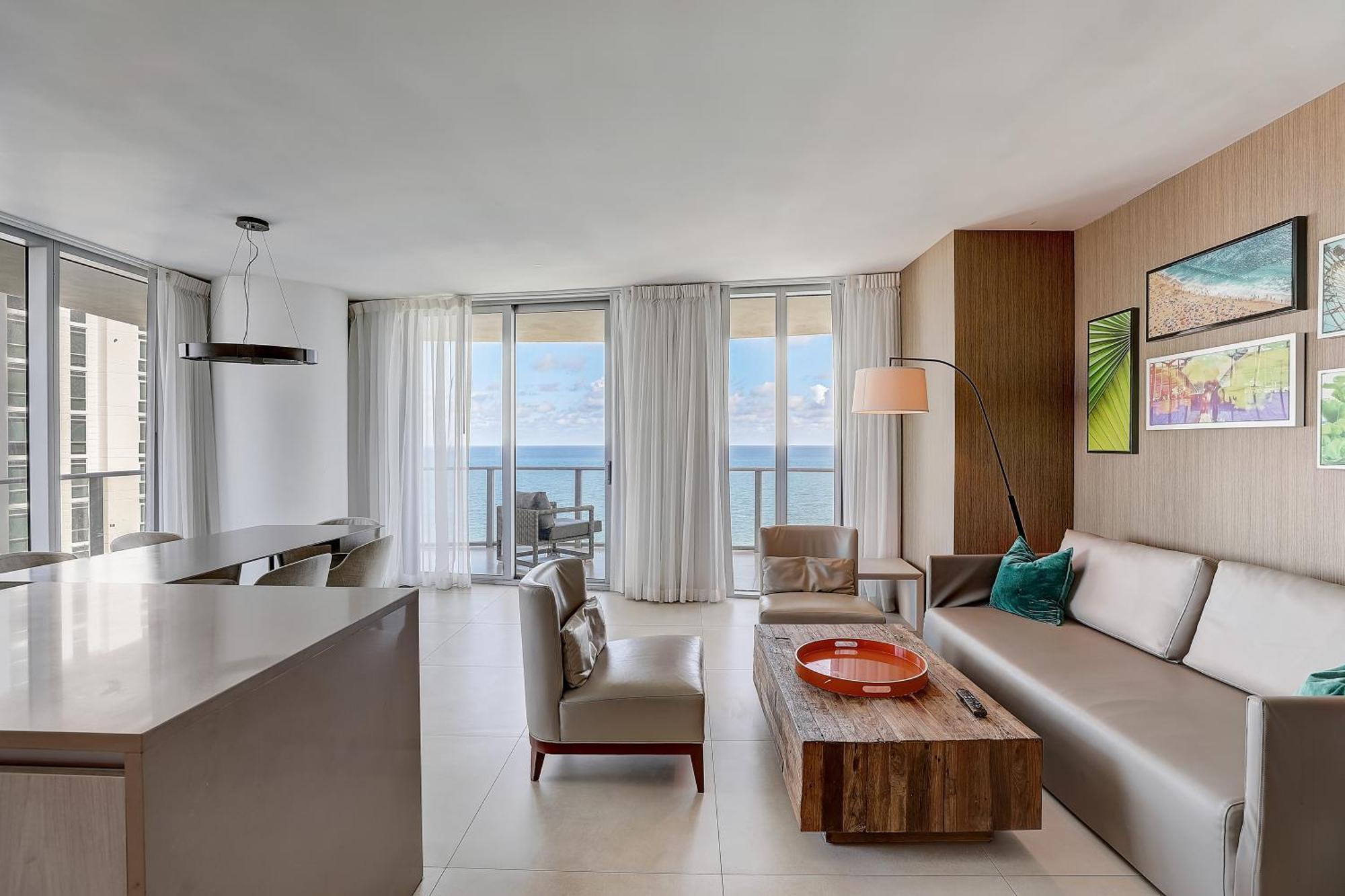 1502 - Stunning Ocean View At The Beach Leilighet Hollywood Eksteriør bilde