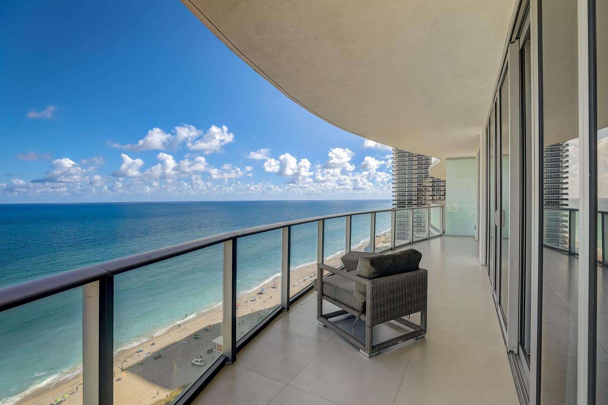 1502 - Stunning Ocean View At The Beach Leilighet Hollywood Eksteriør bilde